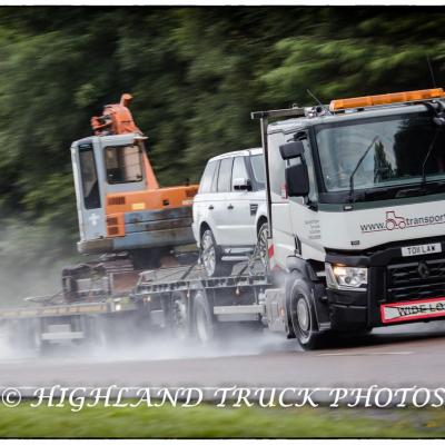 Lovely photo of Dave up in northern Scotland thanks to highland truck photos for the image
