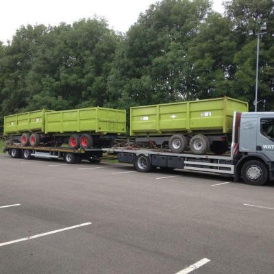 Proving the versatility of a drawbar and the obvious advantage of the extra length
