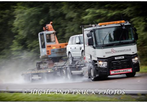 Lovely photo of Dave up in northern Scotland thanks to highland truck photos for the image